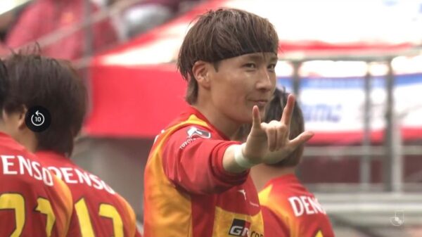 【J1特別大会第9節 名古屋×C大阪】後半攻勢で3ゴール奪った名古屋がC大阪に快勝！好調維持の山岸が2ゴールの活躍